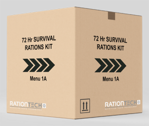 72-hr SURVIVAL RATIONS KIT - Menu 1A
